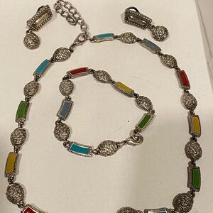 Vintage Premier Designs Jewelry Set